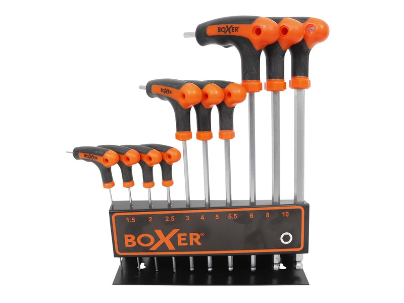 Boxer Allen key T-key set 10 sizes
