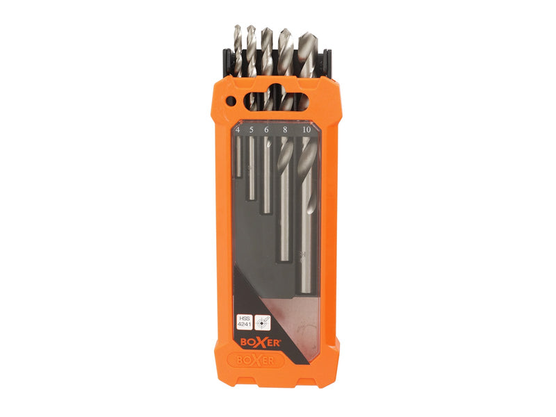 Boxer Drill bit set – 5 pcs. (HSS)