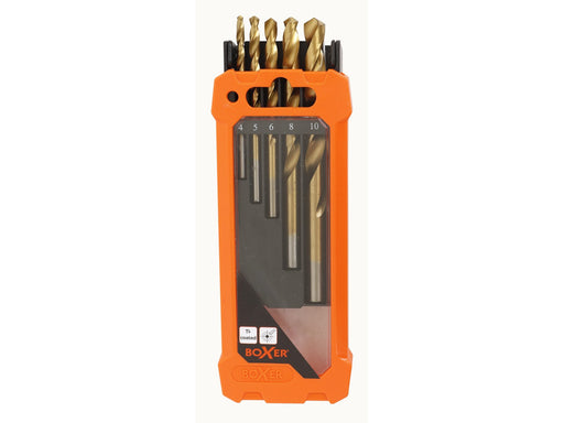 Boxer Drill bit set – 5 pcs. (titanium)