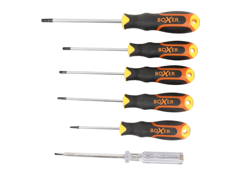 Boxer Screwdriver set TORX 6 pieces