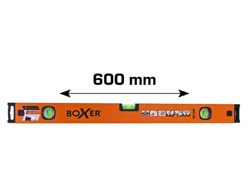 Boxer Spirit Level with Mirror Reflex 600 mm