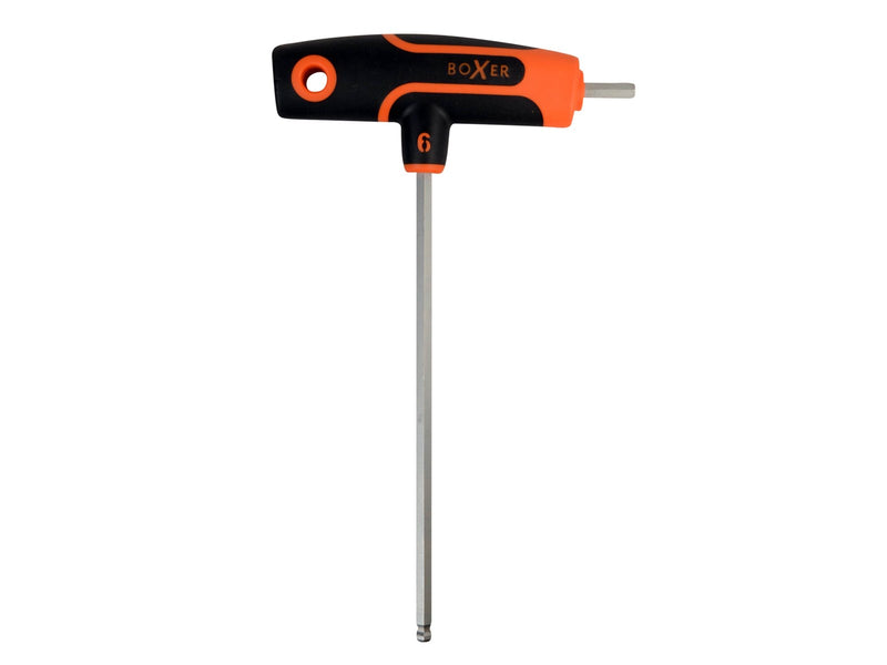 Boxer T-handle ball end hex key – 6.0 mm