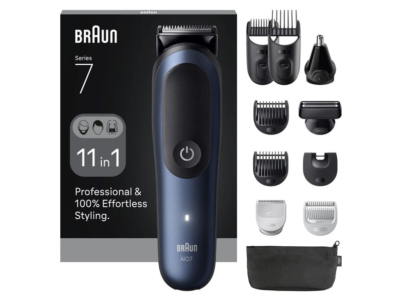 Braun Body trimmer Styler AIO 7540 - Black / Deep Blue