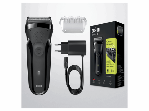 Braun Rasierapparate Series 3 300s Black