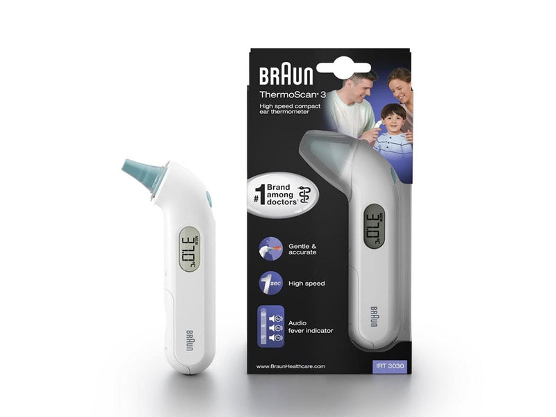 Braun Thermometer ThermoScan 3 IRT 3030