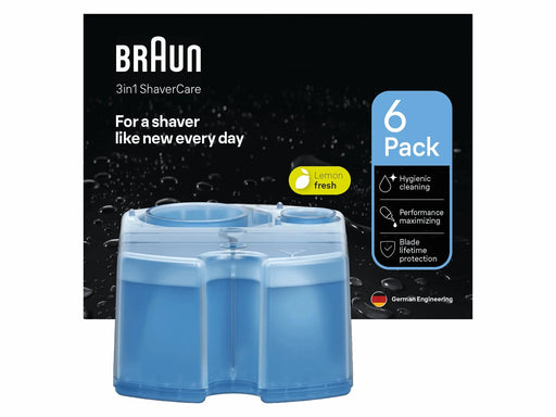 Braun Zubehör CCR6 3-in-1 ShaverCare - 6 pcs