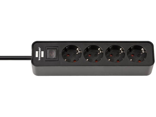 Brennenstuhl Ecolor Power Strip Extension Lead 4-Way - 1.5 m