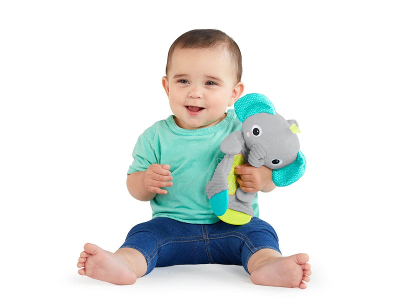 Bright Starts Snuggle & teether w. elephant