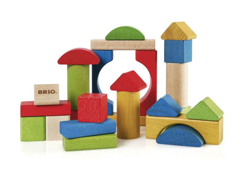 Brio 25 Coloured Blocks
