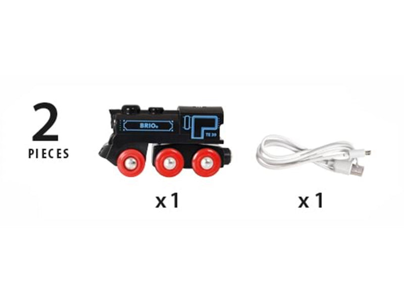 Brio 2560150 Rechargagable Engine with mini USB cable