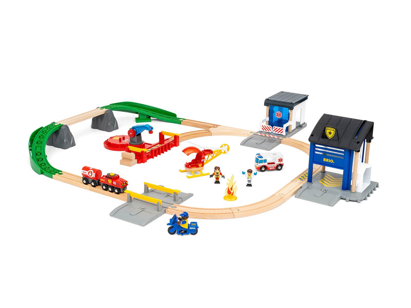 Brio 36025 Rescue Team Train Set