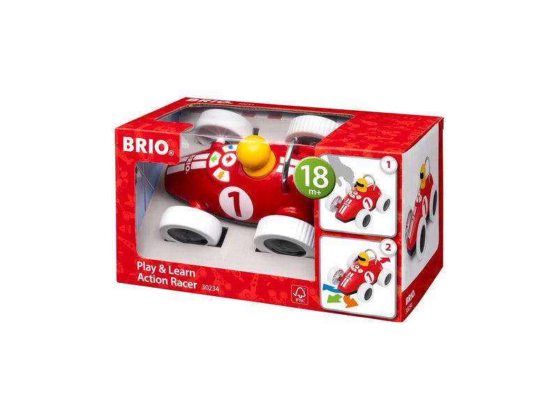 Brio Play & Learn Action Racer