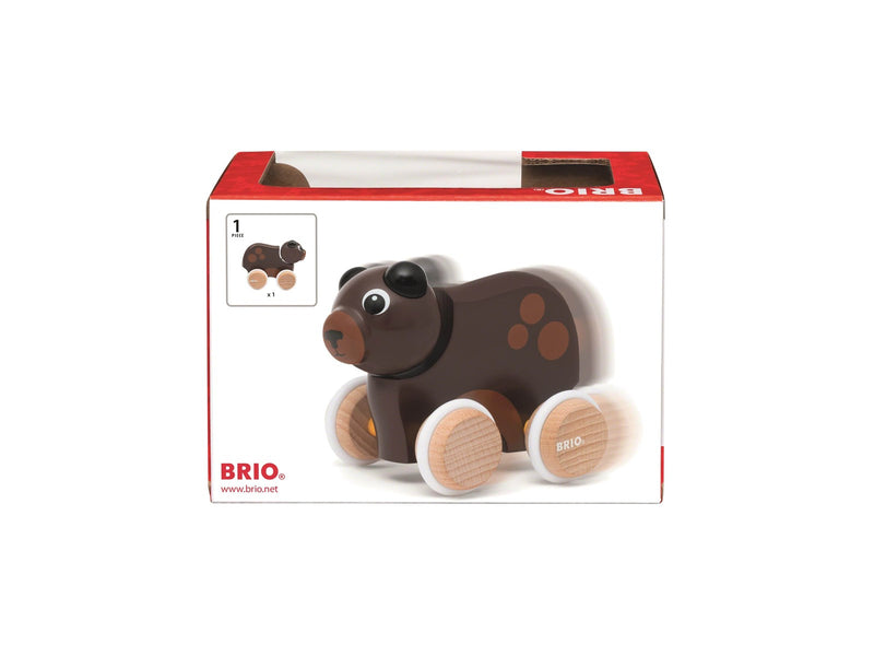 Brio Push Along Bear