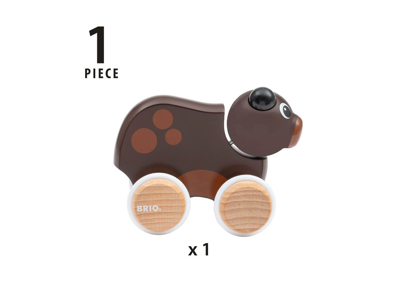 Brio Push Along Bear