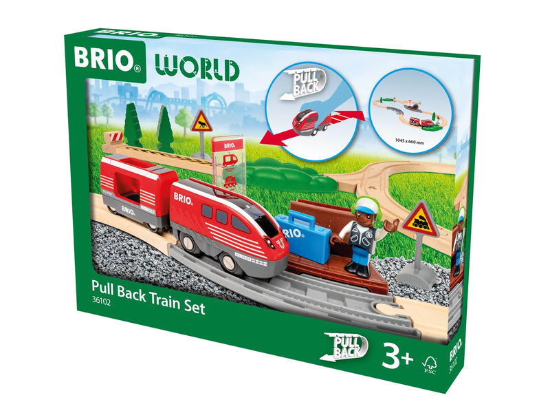 Brio Zugset mit Rückziehmotor