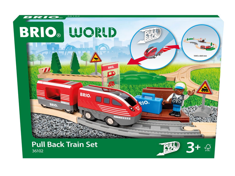 Brio Zugset mit Rückziehmotor