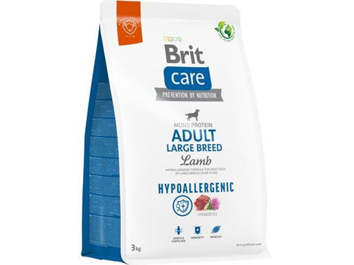 Brit Care Hypoallergenic Adult Large Breed Lamb - dry dog food - 3 kg