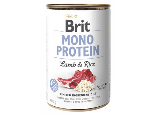 Brit Mono Protein Lamb & Rice 400g