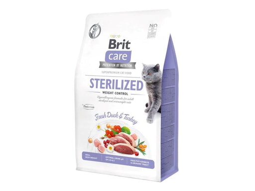 Brit Sterilized Weight Control - dry cat food - 7 kg