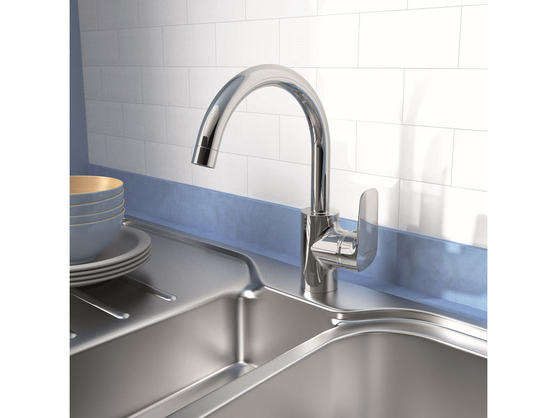 Børma Borma ceraflex kitchen mixer with c-spout chrome