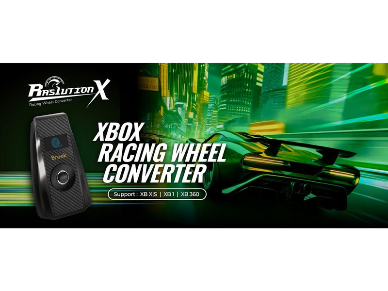 Brook Gaming Ras1ution X (Xbox series One 360 Sim-Racing Signal converter) - Wired Controller