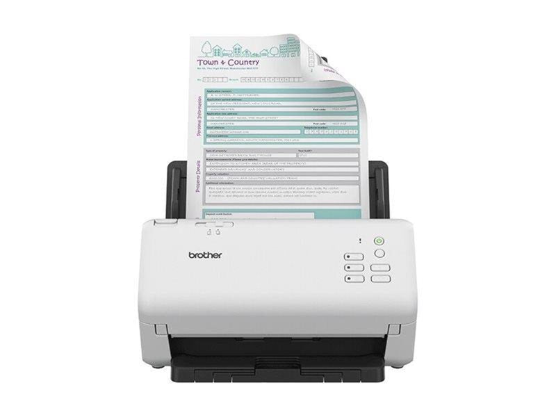 Brother ADS-4300N - document scanner - desktop - USB 3.0 Gigabit LAN USB 2.0 (Host)