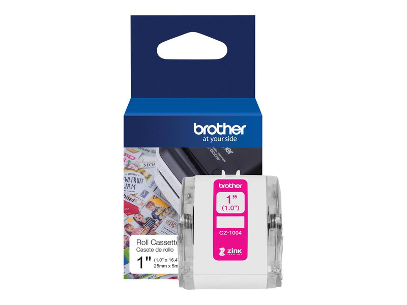 Brother CZ-1004 - continuous labels - 1 roll(s) - Roll (2.54 cm x 5 m)