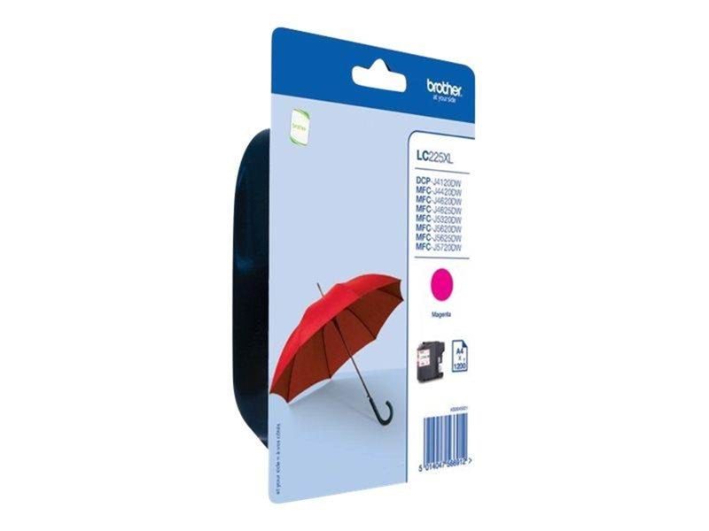 Brother LC 225XLM / LC225XLM - Magenta Ink - High Capacity