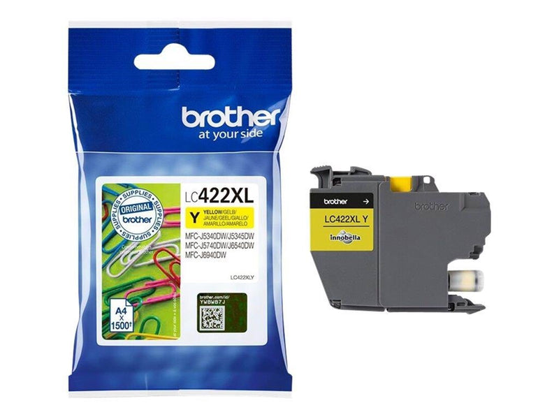 Brother LC 422XLY - High Yield - Yellow Ink