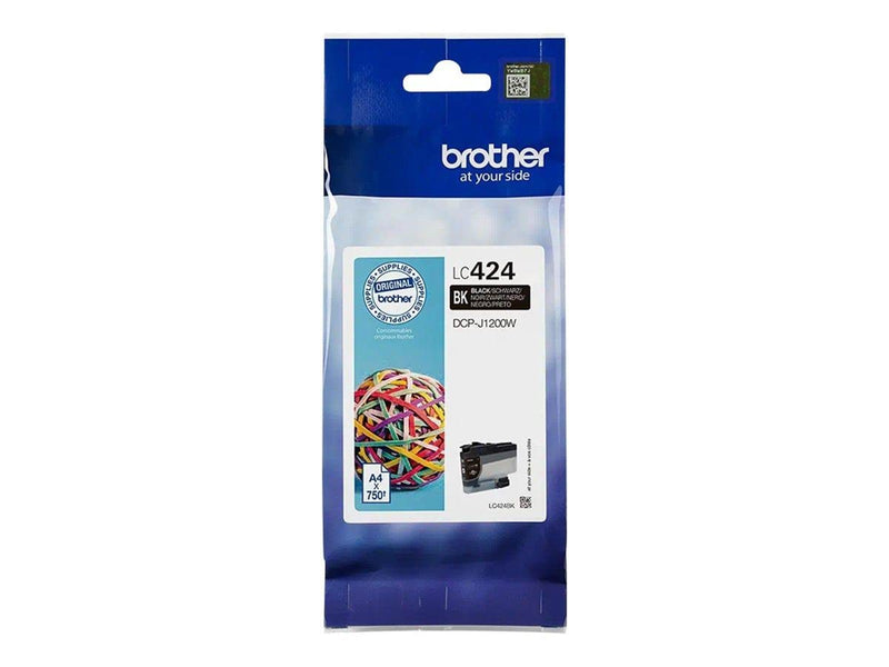 Brother LC / LC424BK (Black) Ink - For  DCP-J1200W