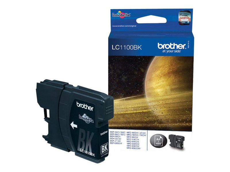 Brother LC1100BK / LC 1100BK Black Ink