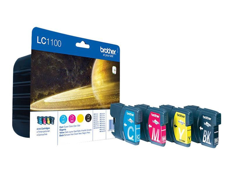 Brother LC1100VALBP / LC 1100 Value Pack - Tintenpatrone Cyan