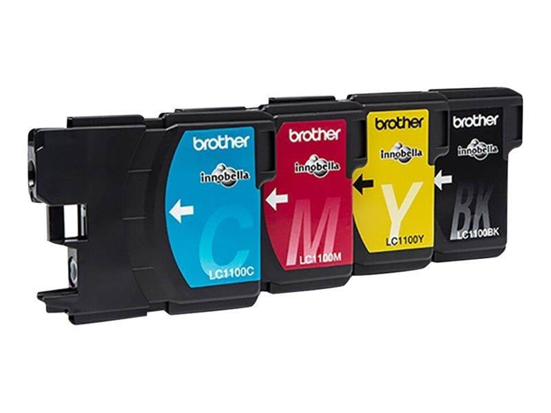 Brother LC1100VALBP / LC 1100 Value Pack - Tintenpatrone Cyan