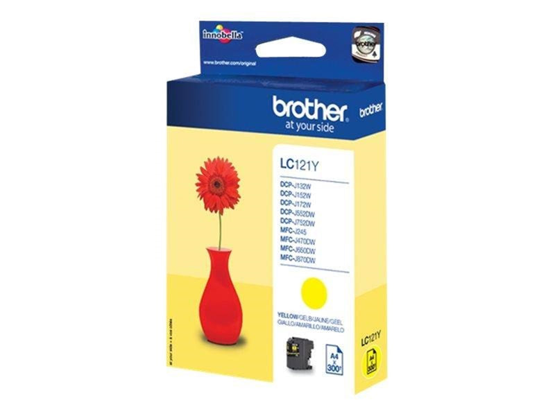 Brother LC121Y / LC 121Y Yellow Ink - Tintenpatrone Gelb