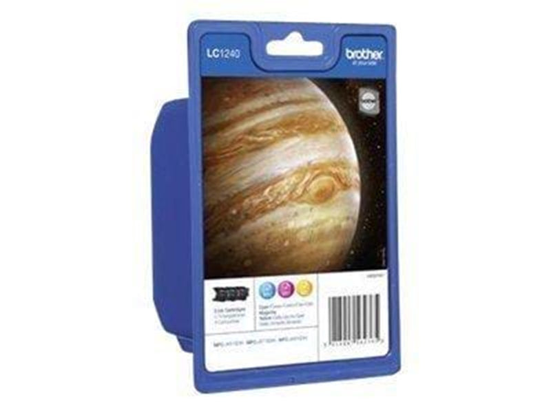 Brother LC1240 Rainbow-Pack - Tintenpatrone Cyan