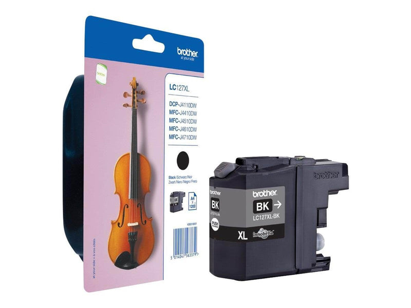 Brother LC127XLBK / LC 127XLBK High Capacity Black Ink - Tintenpatrone Schwarz