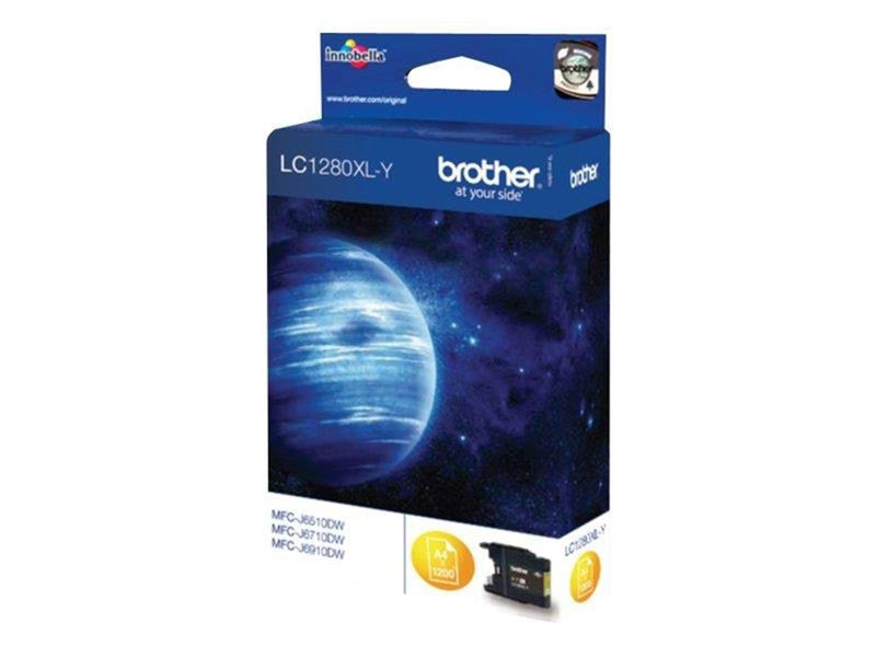 Brother LC1280XLY / LC 1280XLY Yellow Ink