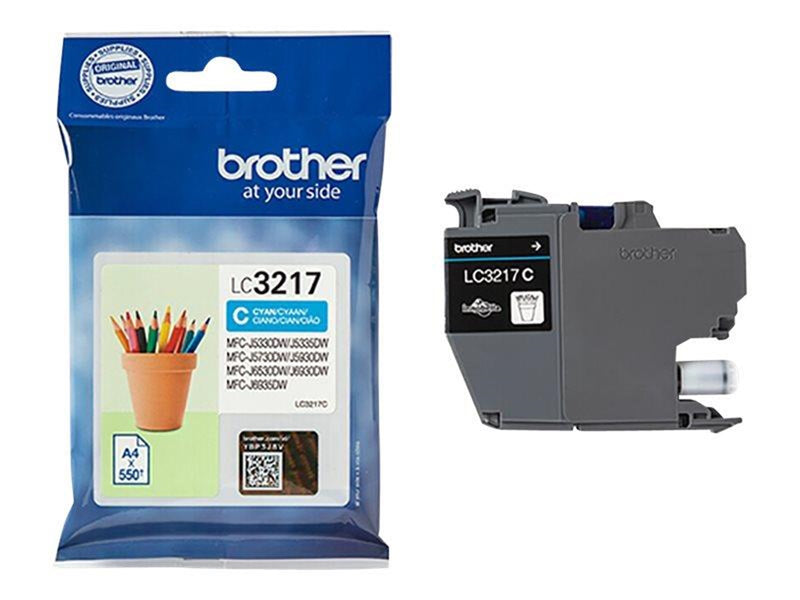 Brother LC3217C / LC 3217C Cyan Ink