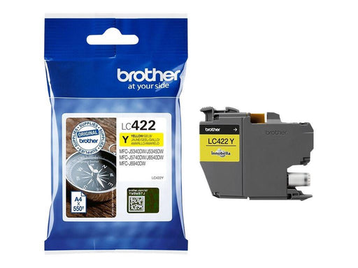 Brother LC422Y / LC-422Y Yellow Ink