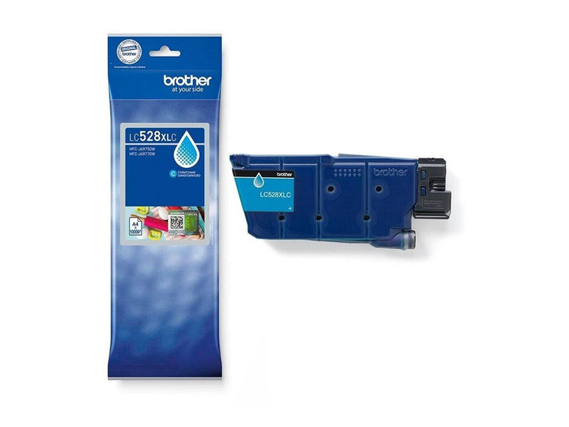 Brother LC528XLC - High Yield - cyan - original - ink cartridge