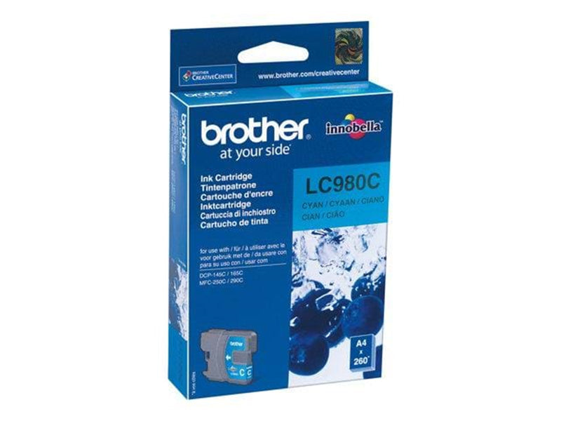 Brother LC980C Ink (LC980C) - Tintenpatrone Cyan