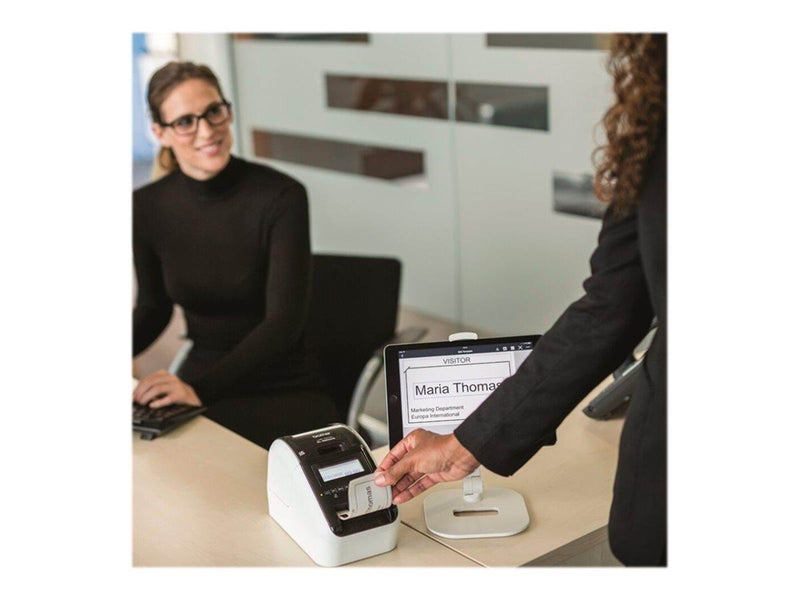 Brother QL-820NWBcVM - label printer - two-colour (monochrome) - direct thermal
