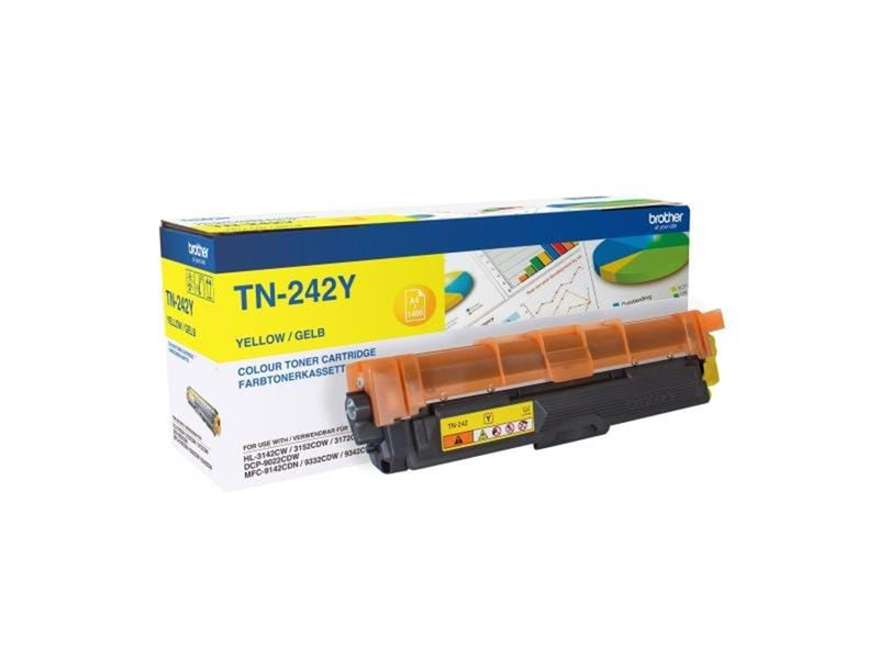 Brother TN242Y - Yellow Laser Toner