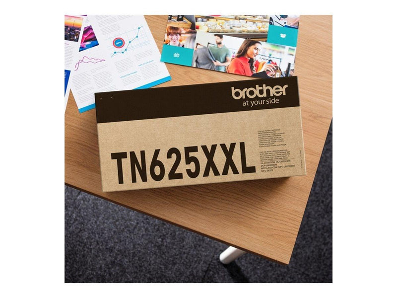 Brother TN625XXLC - high capacity - cyan - original - toner cartridge