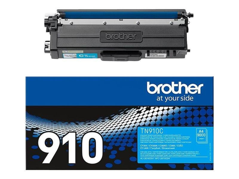 Brother TN910C / TN 910C High Capacity Cyan Toner