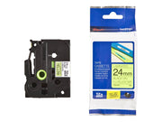 Brother TZEC51 Black on Yellow Roll (2.4cm x 5m)