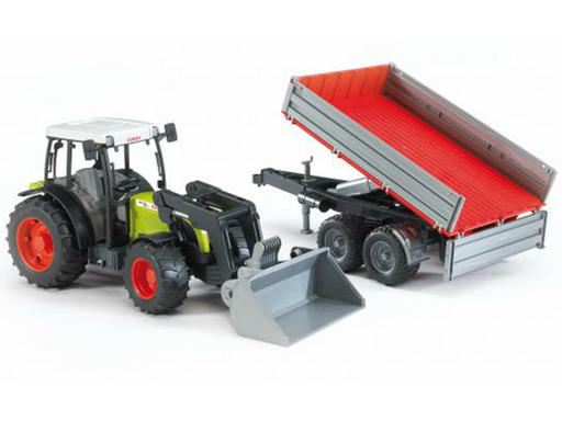 Bruder Claas Nectis 267F with Trailer