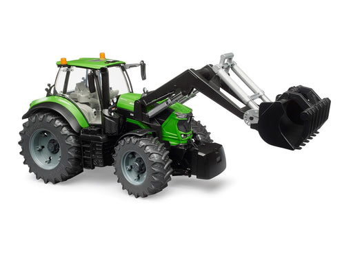 Bruder   Deutz 828 TTV tractor with frontloader toy