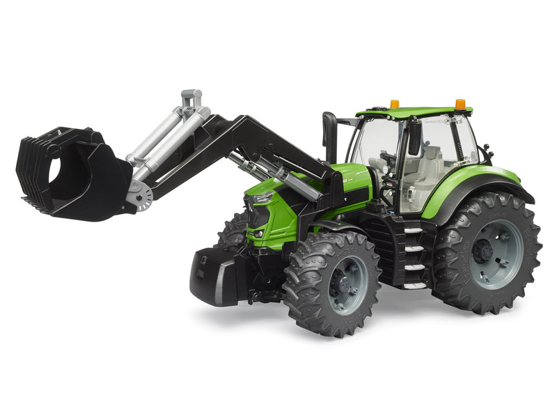 Bruder   Deutz 828 TTV tractor with frontloader toy