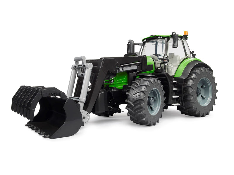 Bruder   Deutz 828 TTV tractor with frontloader toy